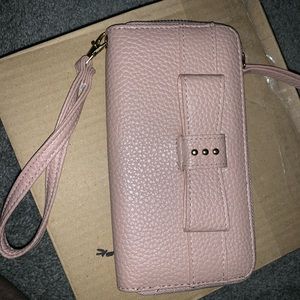Pink wallet